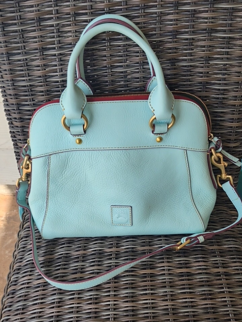Dooney & Bourke Pale Blue 💙 Cameron Satchel 💙